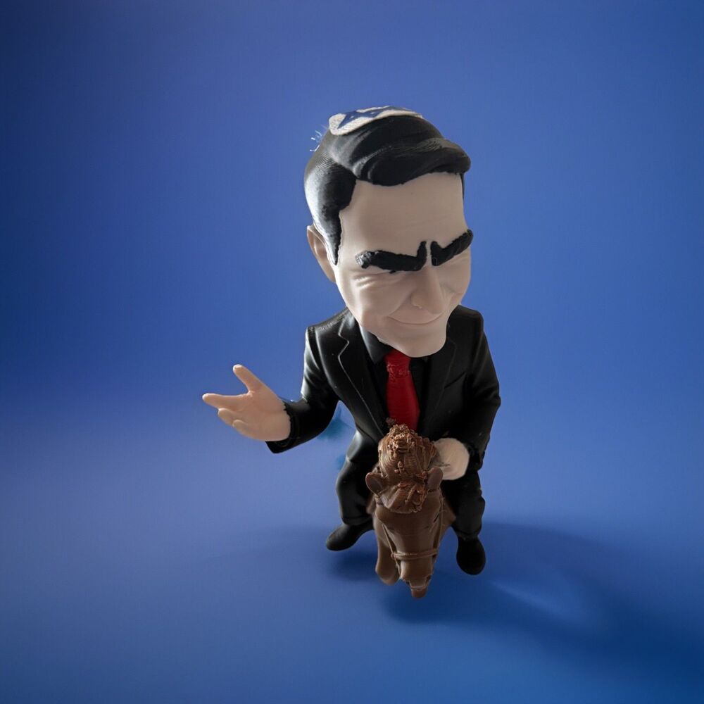 Ben Shapiro Riding A Midget Horse Candace Owens Figurine 6” F You Ben Shapiro ! - Picture 13 of 13